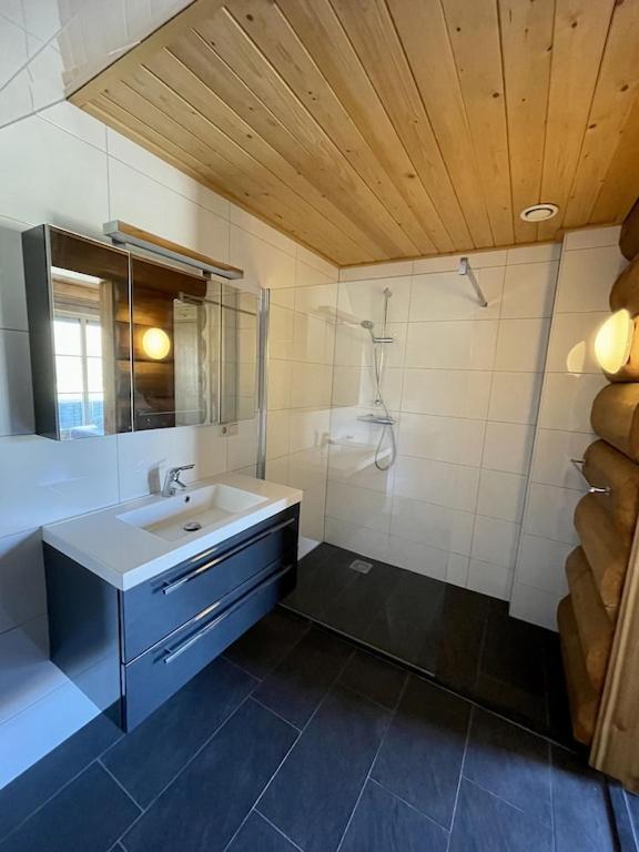 Unieke Houten Villa Met Sauna In Twente - 5P Den Ham Exteriér fotografie